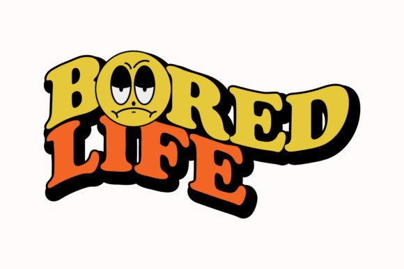Bored Life Streetwear Graphic Tee Design: Urban Edge