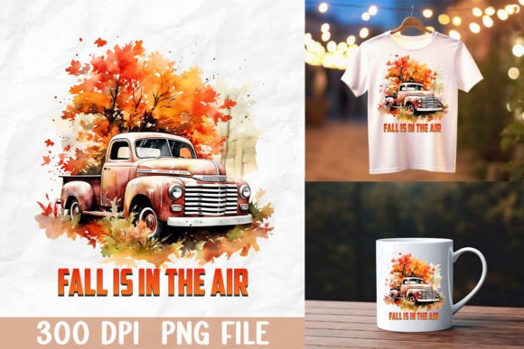 Embrace Autumnal Aesthetics with the Fall Air and Colors Graphic