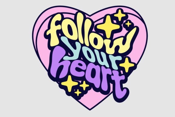 Follow Your Heart Graphic Tee Design: Urban Style Unleashed