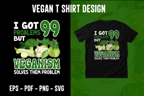 Fresh Veggies Graphic T-Shirt Design for Plant-Based Creatives