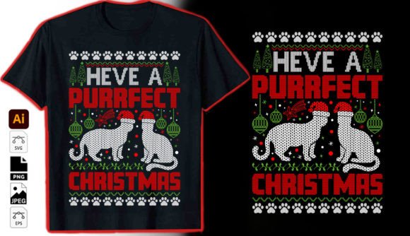 Have a Purrfect Christmas: A Designer's Look at This Festive Graphic Tee