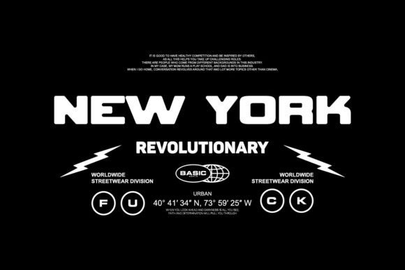 NYC Grit Meets Design: The Streetwear Graphic Tee Template