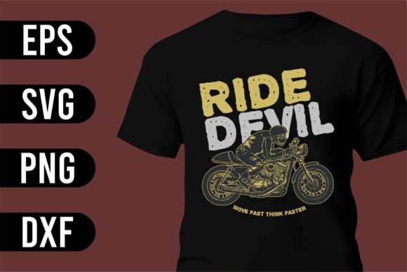 Ride Devil Graphic: Unleash Edgy Energy in Your Designs