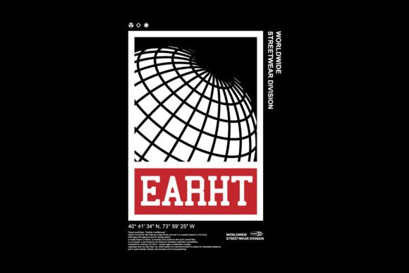 Streetwear Globe Graphic Tee: Urban Design Essentials