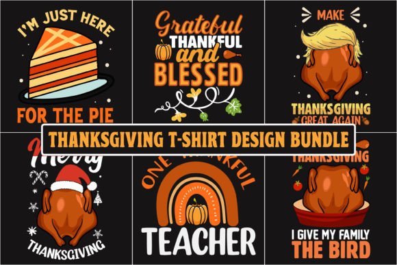 Thanksgiving Graphic Bundle 1: Your All-in-One Seasonal Design Kit
