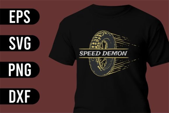 Unleash Raw Energy with the Sepeed Demon Graphic