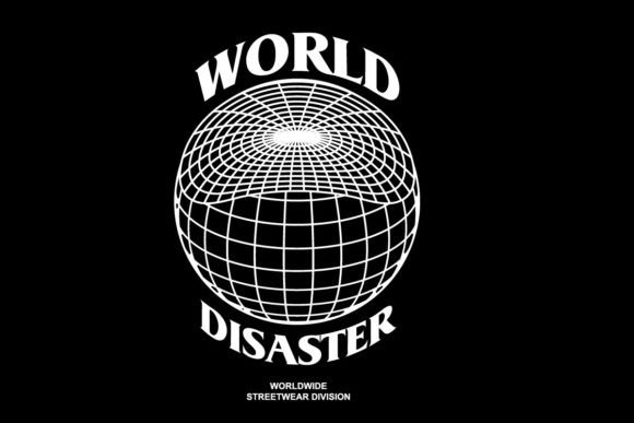 World Disaster Graphic Tee Design: Urban Streetwear Impact